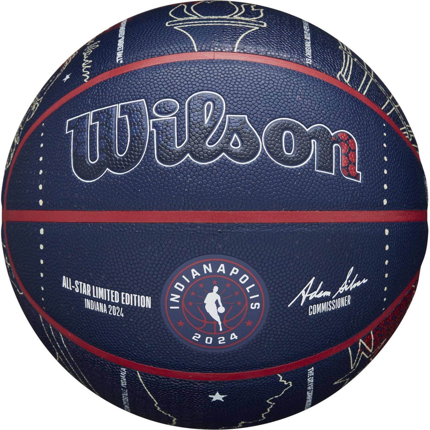 Ballon de Basket NBA All Star Game 2024 Collector