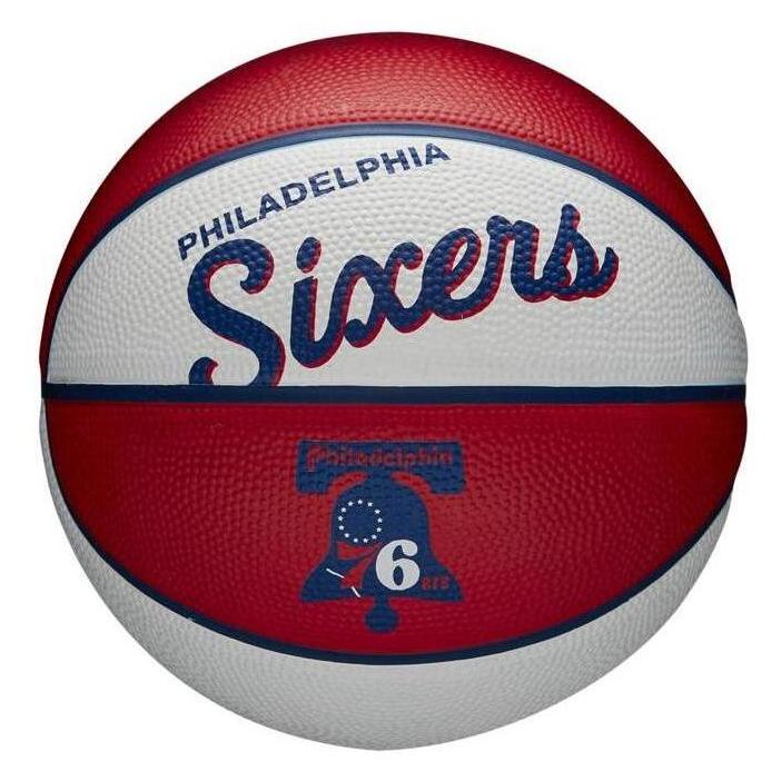 Ballon de Basket Taille 3 NBA Retro Mini Philadelphia Sixers