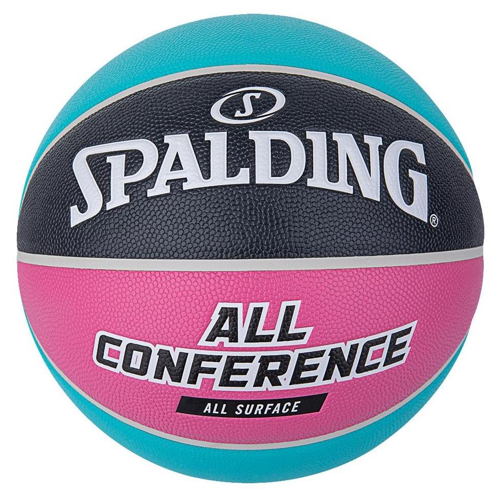 Ballon de Basket Taille 6 All Conference Rose Spalding