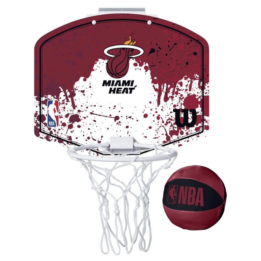 Mini Panier de Basket NBA Miami Heat
