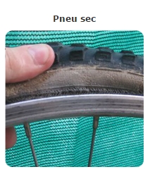 Usure pneu sec
